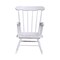 International Concepts Rectangle Juvenile Rocker, 20 W, 22 L, 27.75 H, Wood, White CR08-2465 - alternate 7